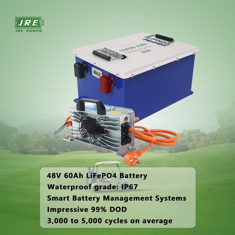 Golf cart 36V 120Ah Lifepo4 battery-P - 副本